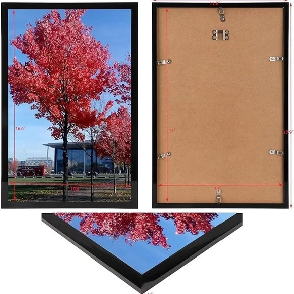 Rocky Balboa Poster Canvas - Black Frame 18” L x 12” W - Motivational, Vintage - Picture 5 of 7